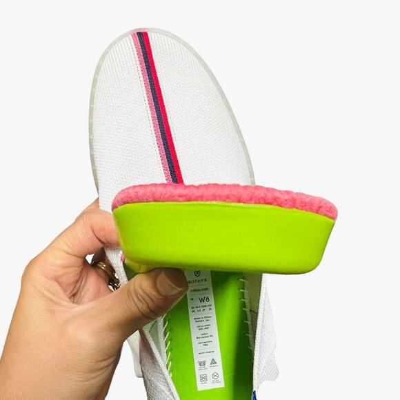Rothy's x Evian Sold Out Limited Edition Slip On Recycled Collection Size 6.5 - Picture 8 of 11